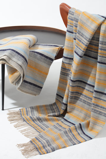 Tibetan Pulu hand-made cashmere throw
