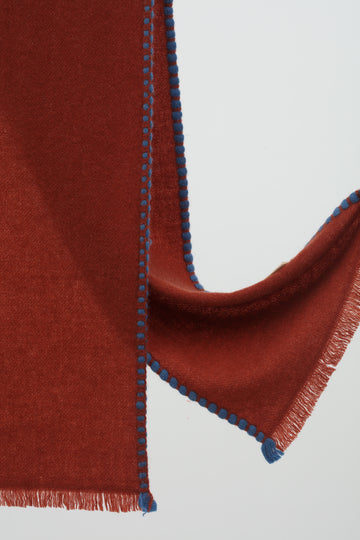 Tibetan Pulu hand-made cashmere scarf