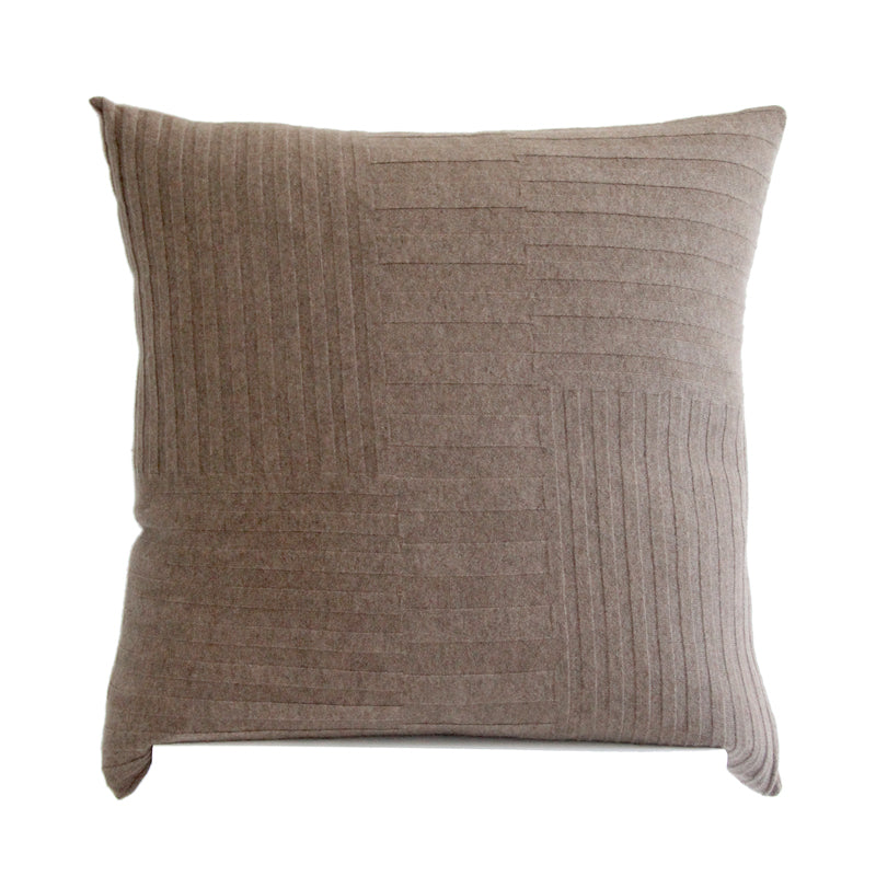 Cashmere square cushion