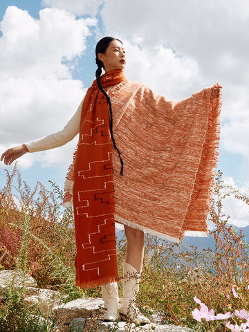 Cashmere Handwoven Pulu Shawl