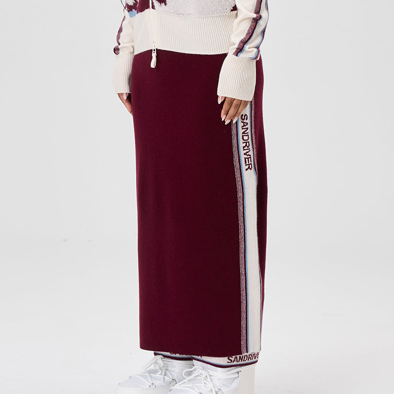 [Snow-Mountain Collection] Cashmere Skirt for Women